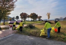 낙동강 딴섬생태공원 환경정화활동