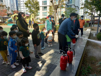 창원시 봉림휴먼시아2단지아파트， 긴급 대피 훈련