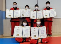 창녕청소년수련관, 합기도 호신술 승단심사 통과