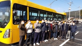 밀양교육지원청 , 동절기 통학차량 운전원 연수 실시