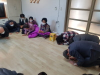 밀양시 상남면， 정월대보름 맞아 경로당 방문