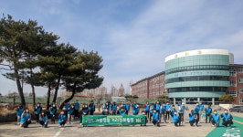 창원 성산 가음정동 자원봉사자， 거리 정화