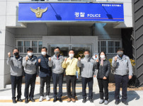 통영경찰서， 3개 도서지역 치안현장 간담회