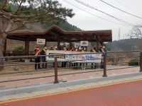 장유2동， 대청계곡 입구 산불예방 캠페인
