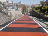 마산합포구 문화동 주택가 노후도로 새 단장