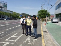 마산회원구， 내서IC 주변 물류차량 점검