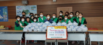 마산회원구 양덕2동 새마을단체， 삼계탕 나눔 봉사