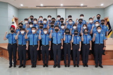 통영해경， 신임경찰 15주간 현장 업무 경험