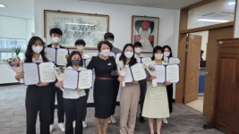 통영교육청 초등 `신규교사 임명장 수여식`