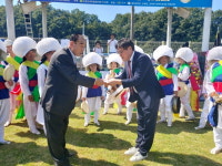 함안 군북면 메구놀이 보존회， 이웃돕기 성금 기탁