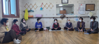 남해 삼동면， 경로당ㆍ노인대학 찾아 안부 확인