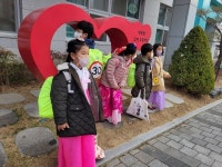 갈전초등학교, 집에서부터 학교까지 한복입고 등교하는 날!!!