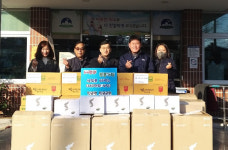 하동 진교면 `연말 산타클로스` 행렬