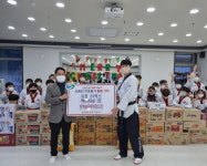 마산합포구 현동 한백늘푸른태권도장， 물품 기탁