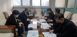 창원 마산회원구청장， 자유무역지역관리원 방문