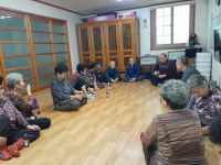 양산 원동면， 경로당 방문ㆍ어르신 안부 확인