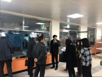 조영선 양산 교육장， 사송중 방문 개교준비 현황 점검