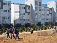창원 성산구 성주동， 봄맞이 꽃밭 조성ㆍ산책로 정비