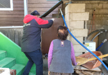 하동군노인장애인종합복지관， 9가구 난방유 전달