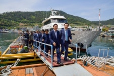 통영 욕지도 찾아 남해안 섬 관광 활성화 모색