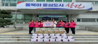 창원 성산구 중앙동， 자원봉사회 사랑의 삼계탕 봉사