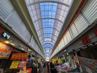 시， 외동전통시장 아케이드 설치