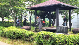 고성 하이애향회， 환경 정화 활동 동참