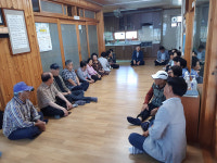 남해 고현면， 경로당ㆍ노인대학 방문 소통