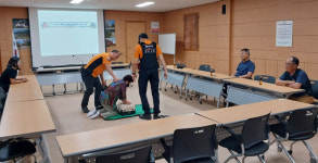 고성소방서， 물놀이 안전지킴이 수상안전교육