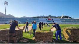 양산시시설관리공단 경남생활체육대축전 준비