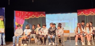 진전초등학교, 미래의 연극배우를 꿈꾸며