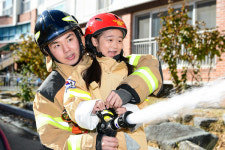 공군 3훈비, 어린이집 화재 예방 체험 교육