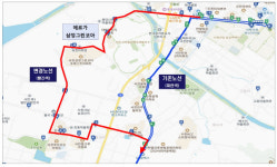 사천 시내버스 일부 노선 부분 개편 시행