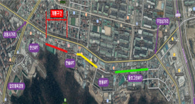 김해시 외동 산복도로 10년 만 1.7㎞ 전체 개통