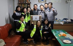 김영호 진해경찰서장, 경화동자율방범대 격려