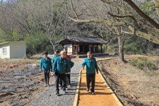 함안 첫 성산산성 황톳길 조성… 관광코스 기대