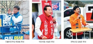 거제 산단 무산 사등면 표심 어디로