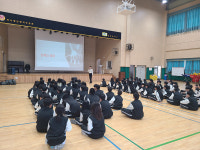 함안소방서, 칠원중학교 학생 응급처치교육
