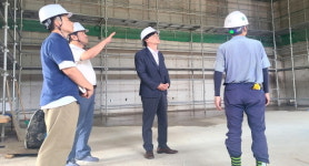 고성교육청, 여름 학교 공사현장 점검