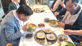 고성본전비빔우동·팥물도넛 맛보고 가이소