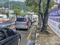 김해 대단위 아파트단지 출퇴근 교통난