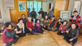 양산 서창동행정복지센터, 경로당 위문 방문
