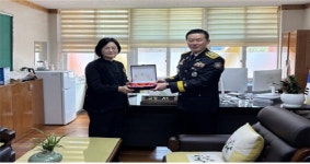 산청소방서, 산불 대응 협력 유공 감사패 전달