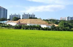 고성 아파트 건설현장, 침전지·안전 시설 없어