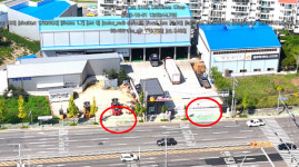 양산 도로변 정비공장, 불법 출입구 버젓이