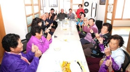 이상근 고성군수, 동절기 경로당 방문 점검