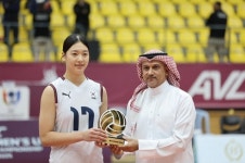 여자배구 유망주 손서연, U-16 우승 이끌고 MVP 선정