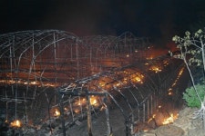 버섯재배사 화재로 4천만원 재산피해