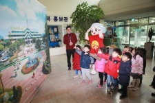 아산시 시정 홍보는 온궁이와 함께 해요