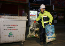 이완섭 서산시장, 1일 환경미화원 현장체험